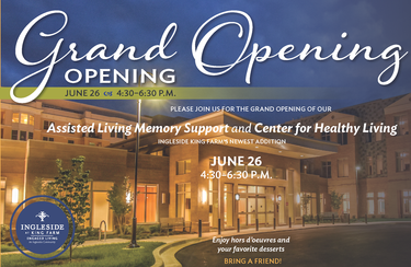 Grand Opening: Memory Support Assisted Living and Center for Healthy Living