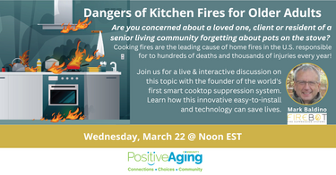 Dangers of Kitchen Fires for Older Adults