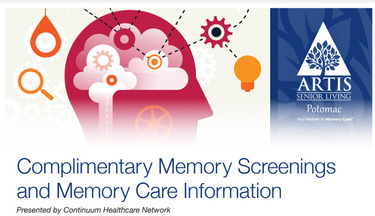 Complimentary Memory Screenings and Memory Care Information