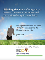 Report exposes major gap between consumer expectations and community offerings in senior living