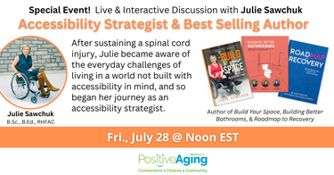 Accessibility Strategist & Best Selling Author: Special Event with Julie Sawchuk