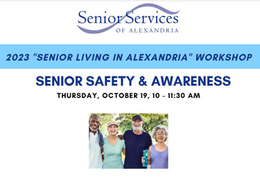 Staying Safe for Seniors” -- Home Tips, Fall Prevention, Scams & Prescriptions