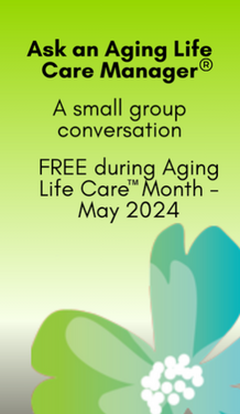 FREE SMALL GROUP CONVERSATIONS DURING AGING LIFE CARE™ MONTH