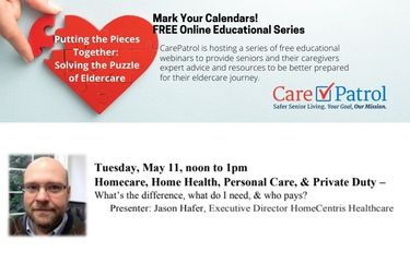 Homecare, Home Health, Personal Care & Private Duty - Care Patrol Education Series
