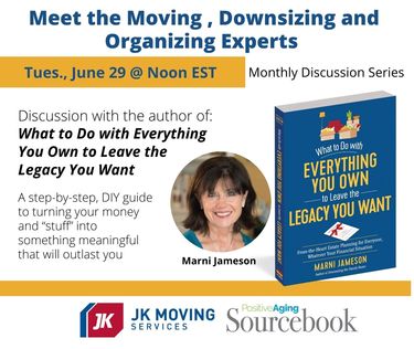Discussion with the author of: What to Do with Everything You Own to Leave the  Legacy You Want