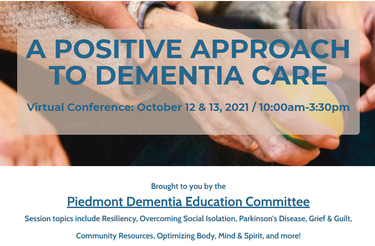 A POSITIVE APPROACH TO DEMENTIA CARE Virtual Conference: