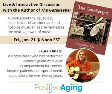 Author of The Gatekeeper - Day to day experiences of an eldercare and hospice musician
