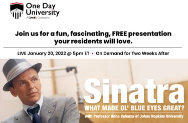 Sinatra WHAT MADE OL’ BLUE EYES GREAT? with Professor Anna Celenza of Johns Hopkins University