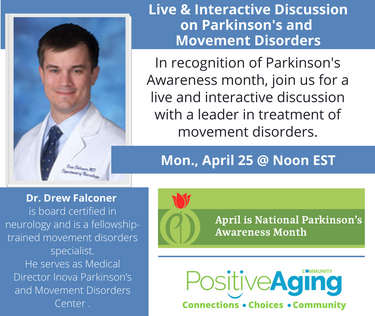Live & Interactive Discussion on Parkinson's and Movement Disorders