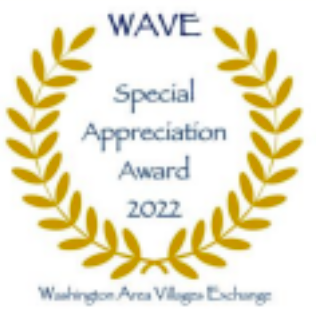 Hyattsville Aging in Place Village, and  Little Falls Village  Winners of the 2022 WAVE Founders Award For Village Excellence