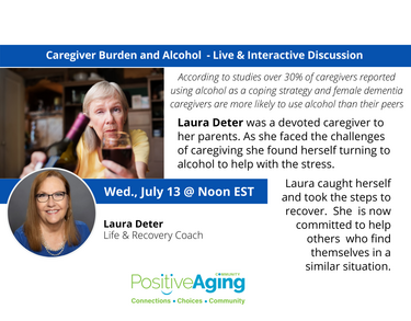 Caregiver Burden and Alcohol - Live & Interactive Discussion