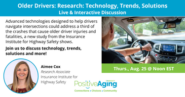 Older Drivers: Research, Technology, Trends, Solutions